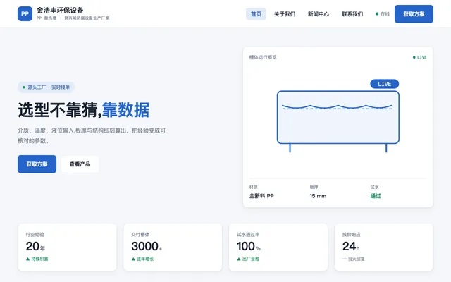 数据看板风 站点预览